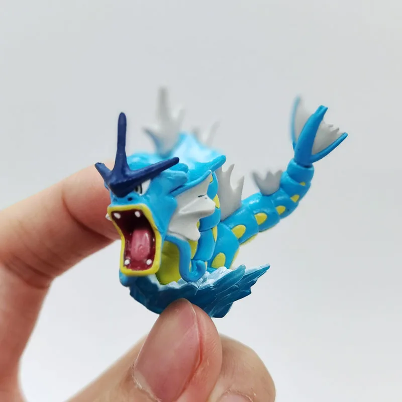 Мультяшный пепельный Кетчум Psyduck Pika Marowak Charizard Croagunk Chikorita Pokemones экшн фигурка