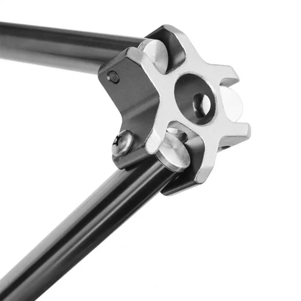 

Campfire Tripod Adjustable Support Aluminum Alloy Anti-slip Camping Hanging Pot Tripod for Outdoor