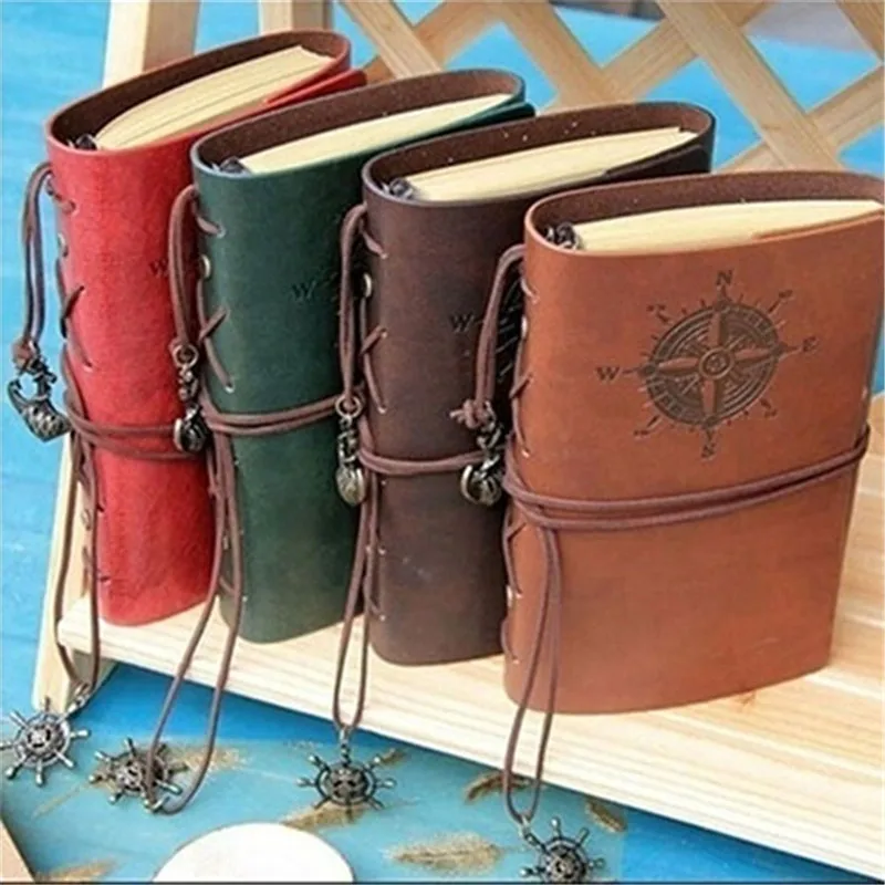 Hot Sale Fashion Personality Notebook Journal Spiral Ring Binder Diary Retro Book | Дом и сад