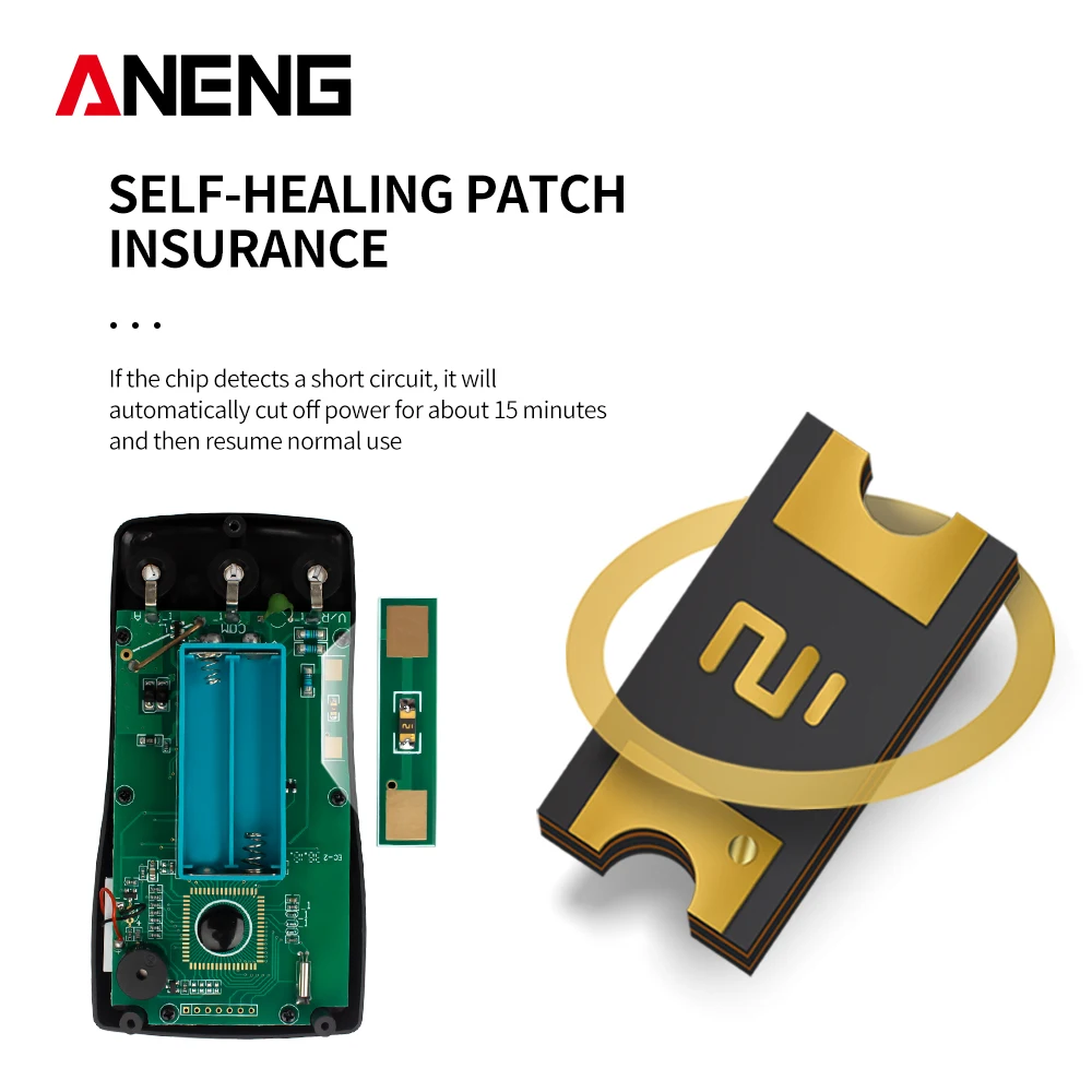 Карманный цифровой мультиметр M11 6000 отсчетов профессиональный транзистор