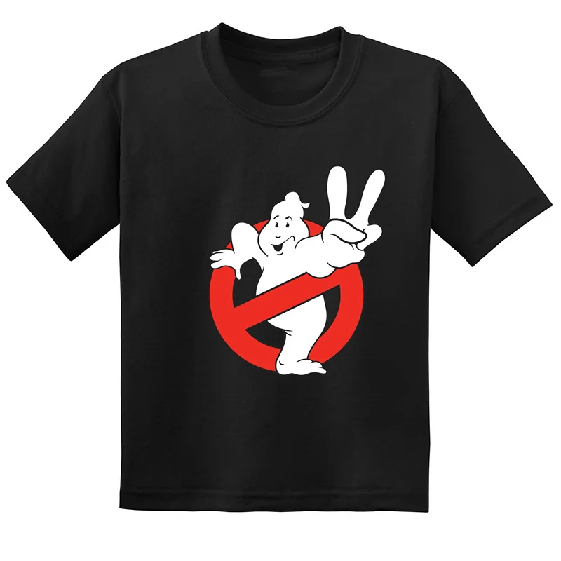 

Ghostbusters Cartoon Ghost Busters Funny Kids Tshirt Summer Casual Children Clothes Cotton Short Sleeve Baby Boys Girls T-Shirts