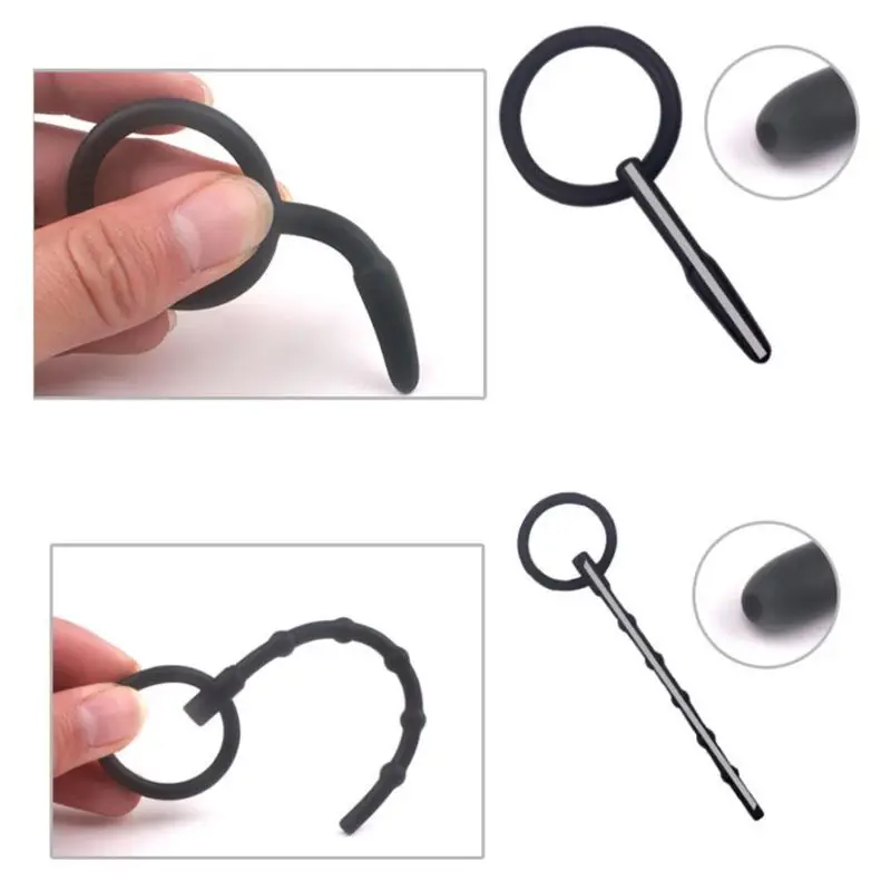 Силиконовый пенис пробка уретральный расширитель палка эротические