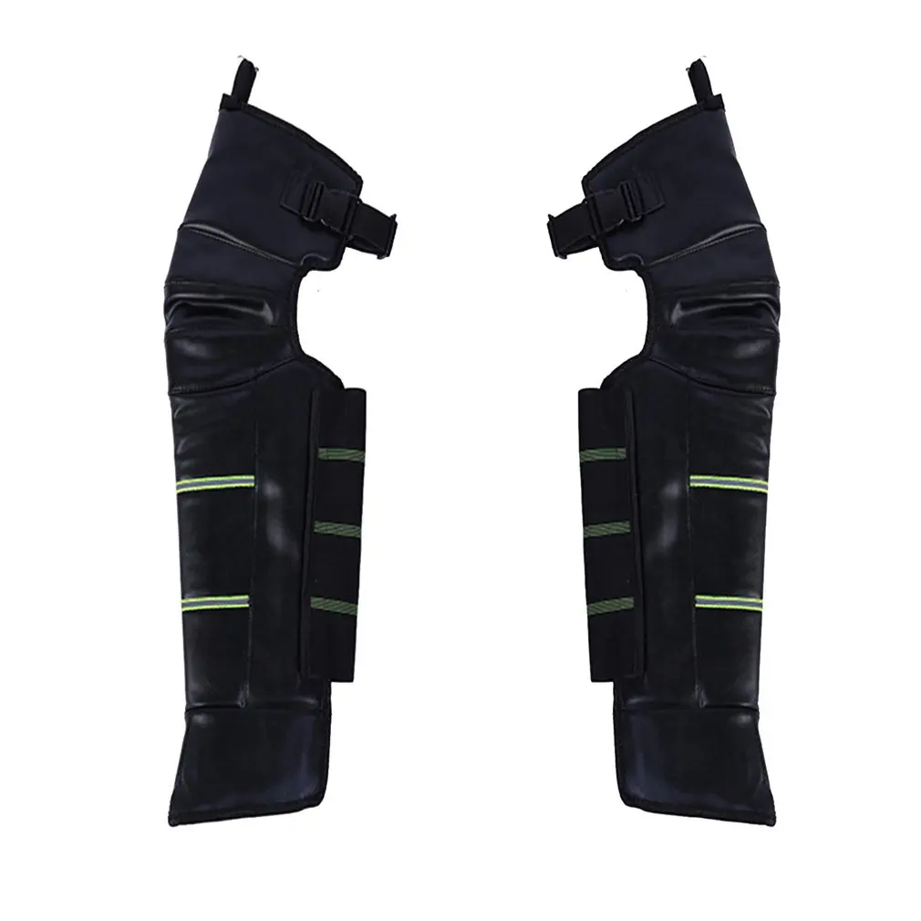 Повседневные цветные наколенники из искусственной кожи для мужчин и женщин