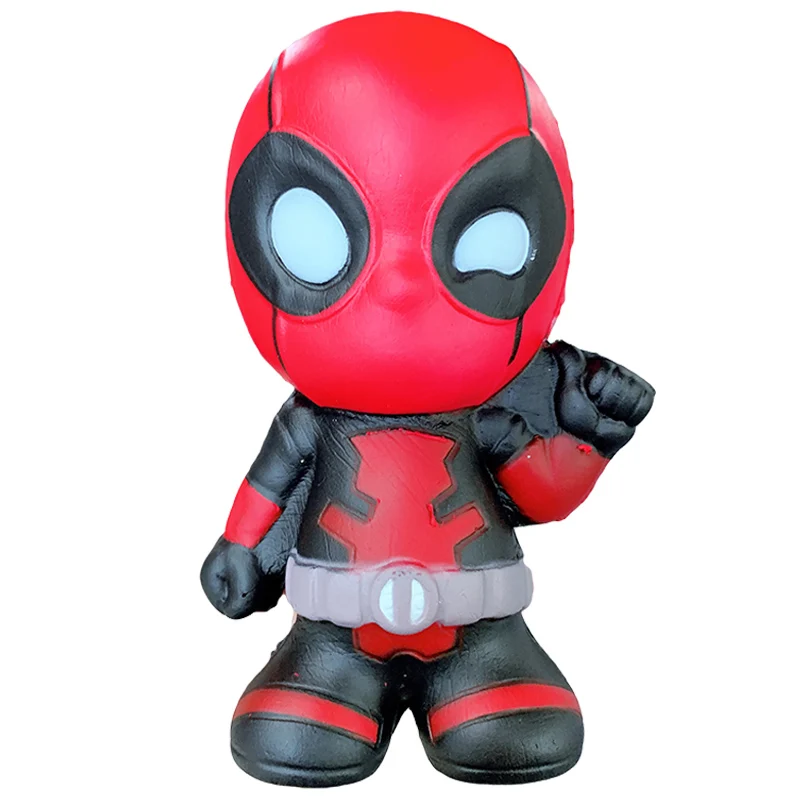 Jumbo супер герой Marvel Дэдпул сжимает игрушки мультфильм медленно поднимающийся мягкий ароматизированный стресс облегчение удовольствие для Ребенка Рождественский подарок игрушка
