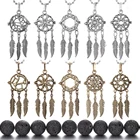 Ароматерапия диффузор ожерелье эфирное масло диффузор ожерелье Лава медальоны с камнями Аромат кулон духи женщины DIY ювелирные изделия