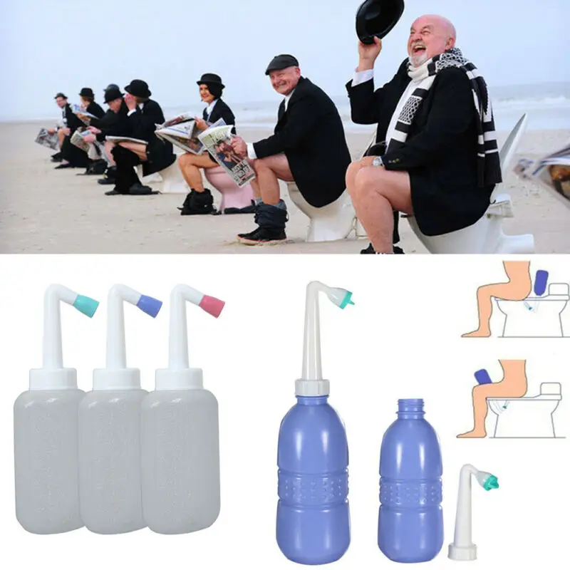 450/400ml Empty Bidet Bottle Handheld Travel Toilet Spray Seat Water Tool Personal Cleaner EVA Portable Washing Sprayer Hygiene |