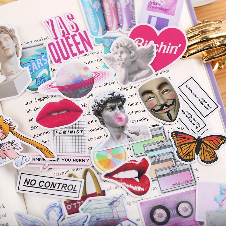 27 шт. пара серии волны Стикеры s ремесла и Скрапбукинг книга Студенческая