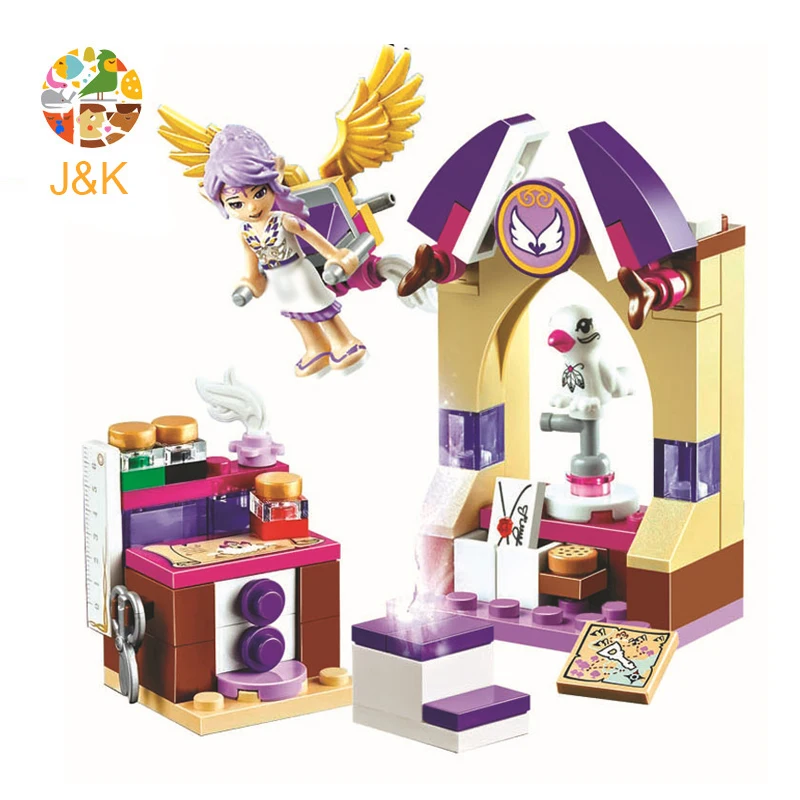 41071 Elves серии 98 шт Aira творческие мастерские Строительные блоки совместимы с