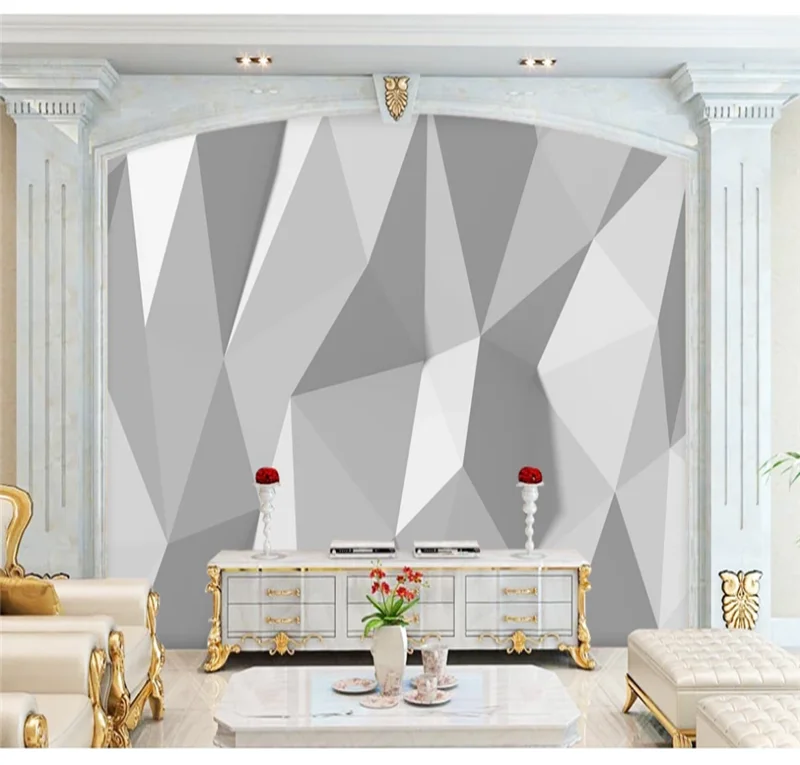 Пользовательские обои 3D фото настенные европейские Простые трехмерные