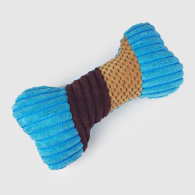 

A Variety of Pet Plush Toys Dog Molar Bite Resistant Corduroy Animal Voice Toys