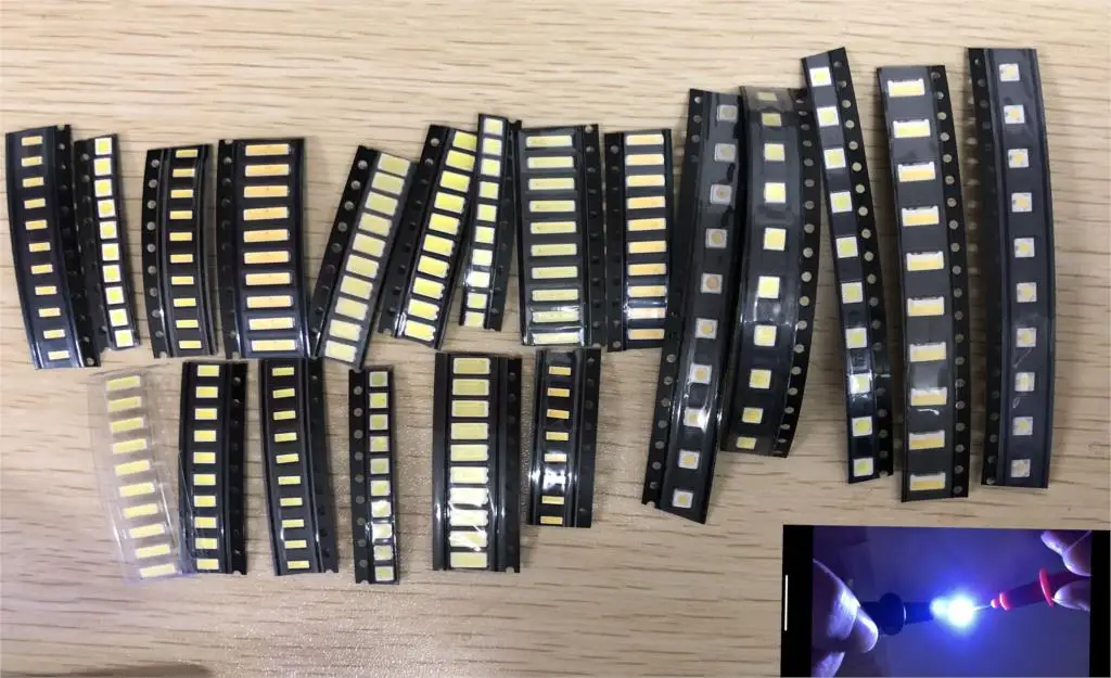 Новинка 15 видов светодиодов 3528 3030 3535 4020 4014 специально для ремонта LG Samsung лучшее