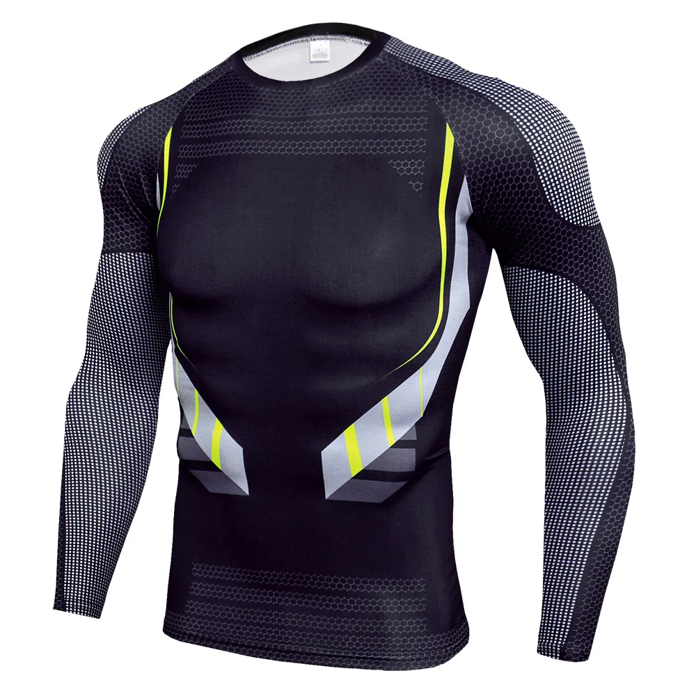 

Men's running shirt T-shirt long sleeve