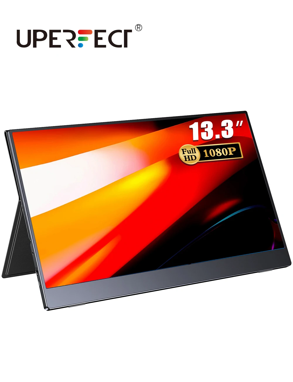 

UPERFECT 13.3 Inch FHD 1080P Portable Monitor 450cm/d Brightness USB Second Screen For Laptop Desktop Cellphone HUAWEI Samgsung