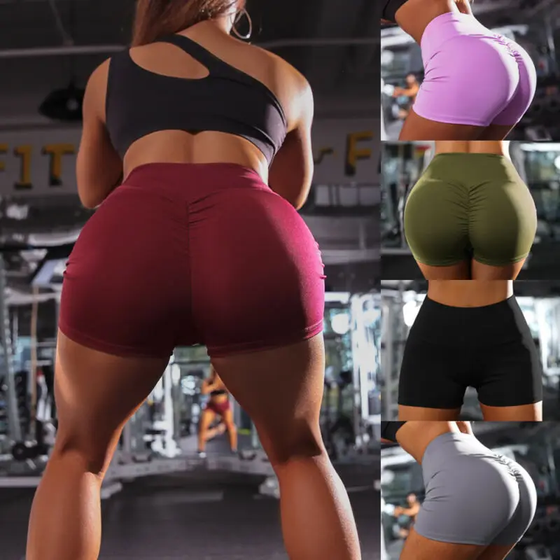 Женские Компрессионные Шорты Booty спортивные шорты для йоги тренажерного зала