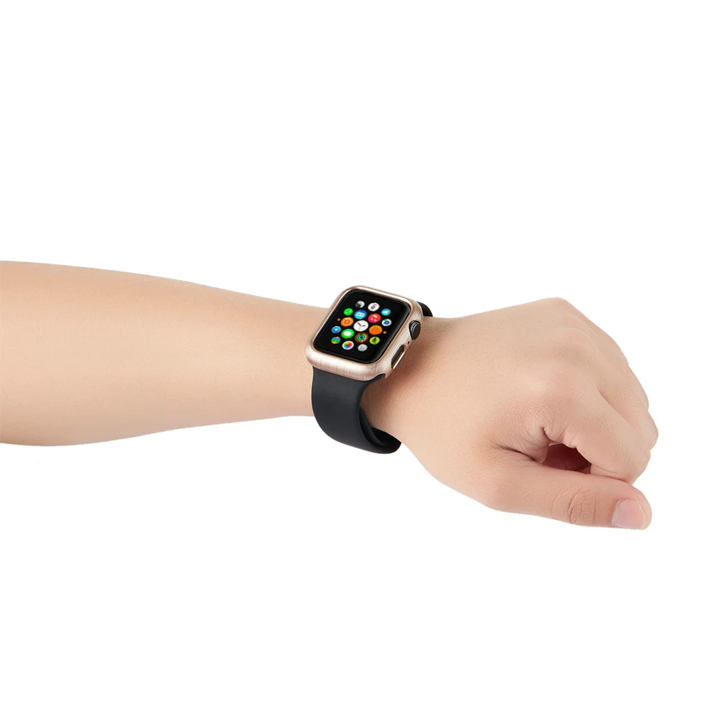 Чехол для Apple Watch, версии 5/4/3/2/1 40 мм 44 царапин ПК matels чехол s для наручных часов iWatch, версия 3, 2, 42 мм, 38 мм