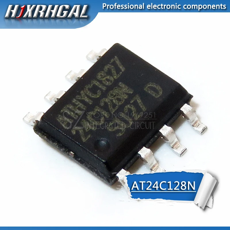 1 шт. AT24C128N SOP-8 24C128N SOP8 24C128 SOP AT24N128 AT24C128 AT24C128C SOP8 HJXRHGAL
