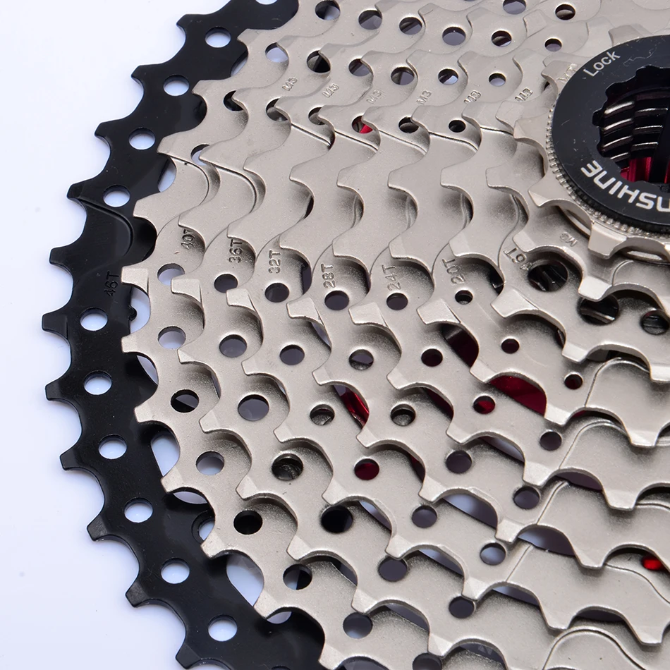 SUNSHINE 8S 9S 10s 11S 30s Geschwindigkeit 36/42/46/50t Freilauf Breite Verhaltnis Mountainbike Fahrrad швенград |