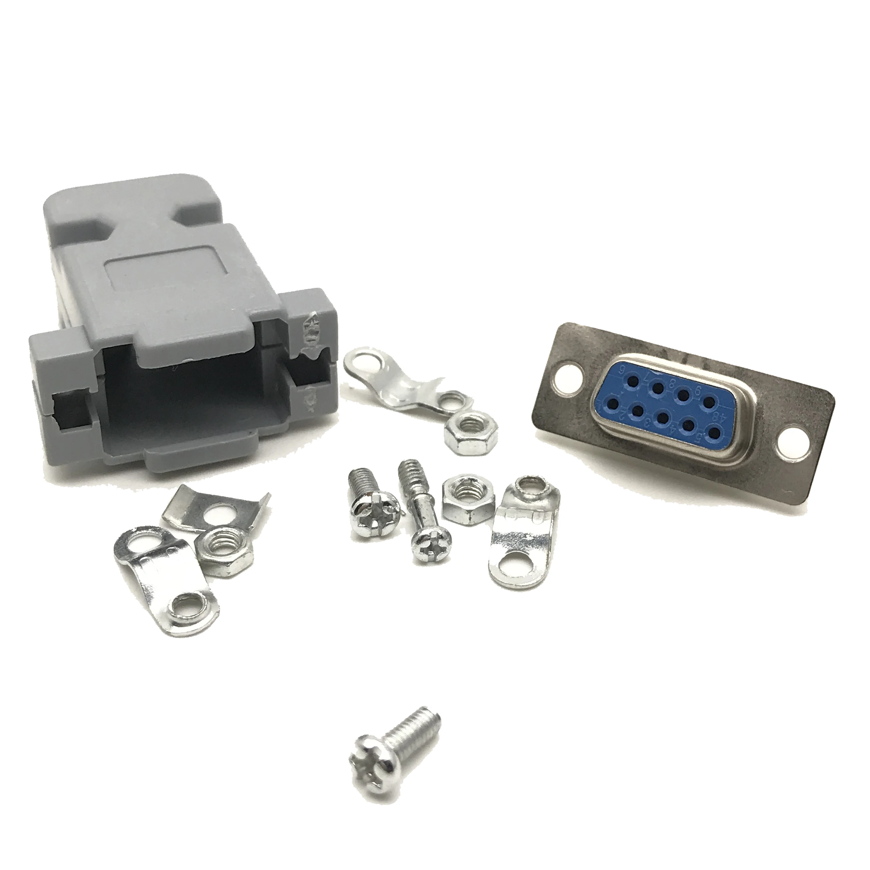 Последовательный адаптер DB9 разъем типа D RS232 COM с 9-контактным отверстием гнездо