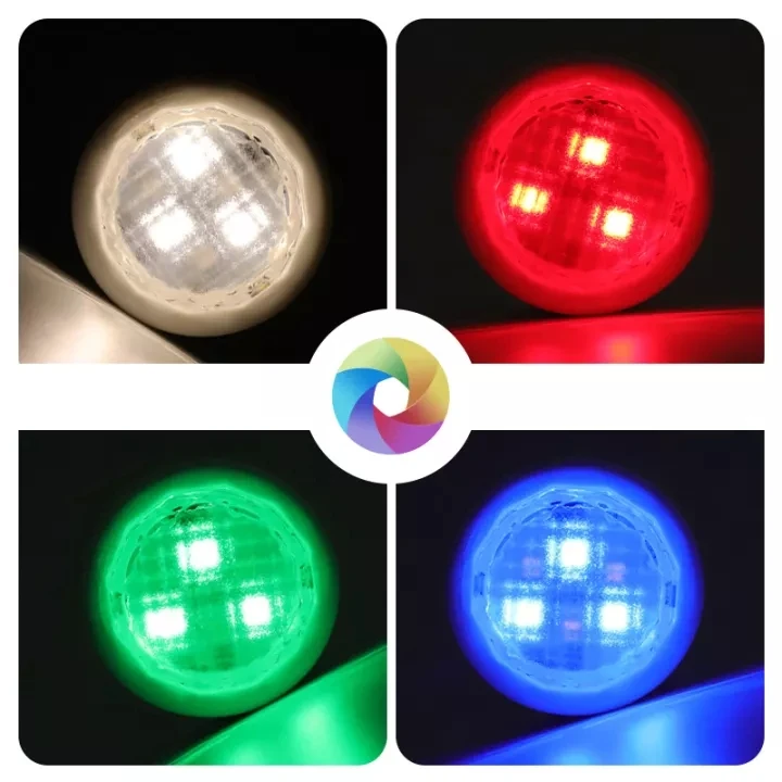

Led Abs RGB 4.5V Eye Protection Decorative Lamps Color Cabinet Night Light for Drawers Storage Rooms Boxes