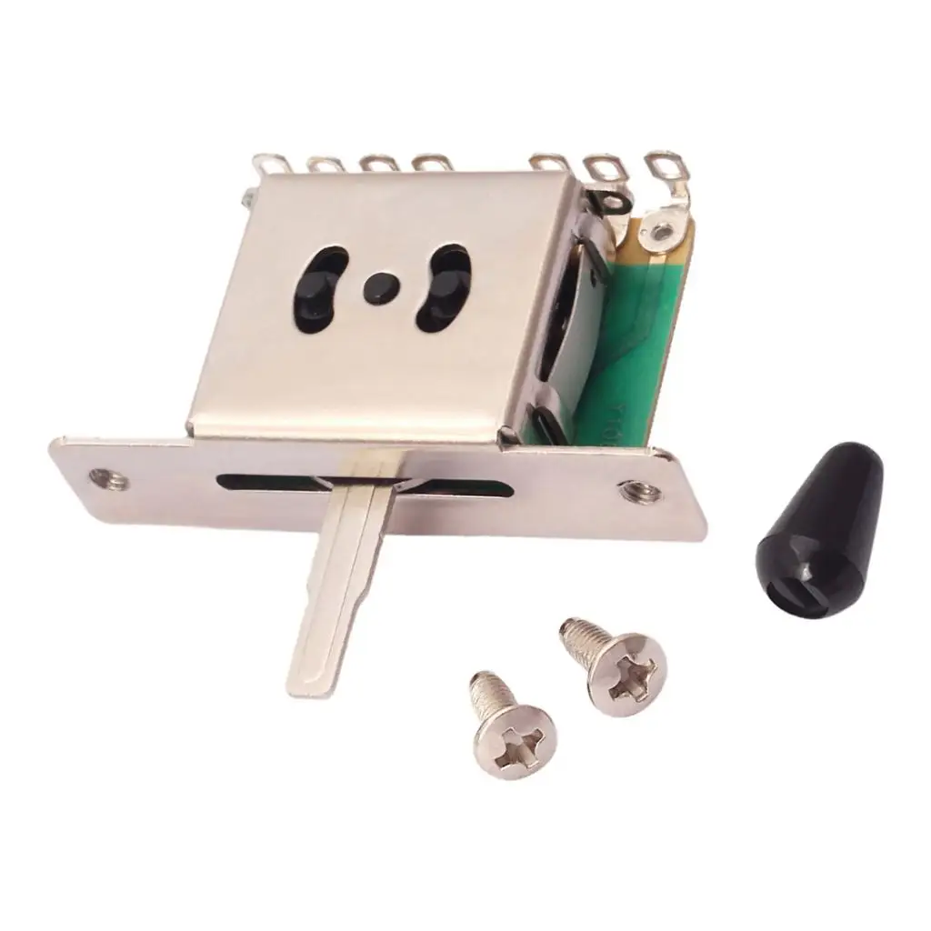 Pickup Toggle Switch - Black Tip 5 Way Choice For ST Electric Guitar | Parts &amp Accessories