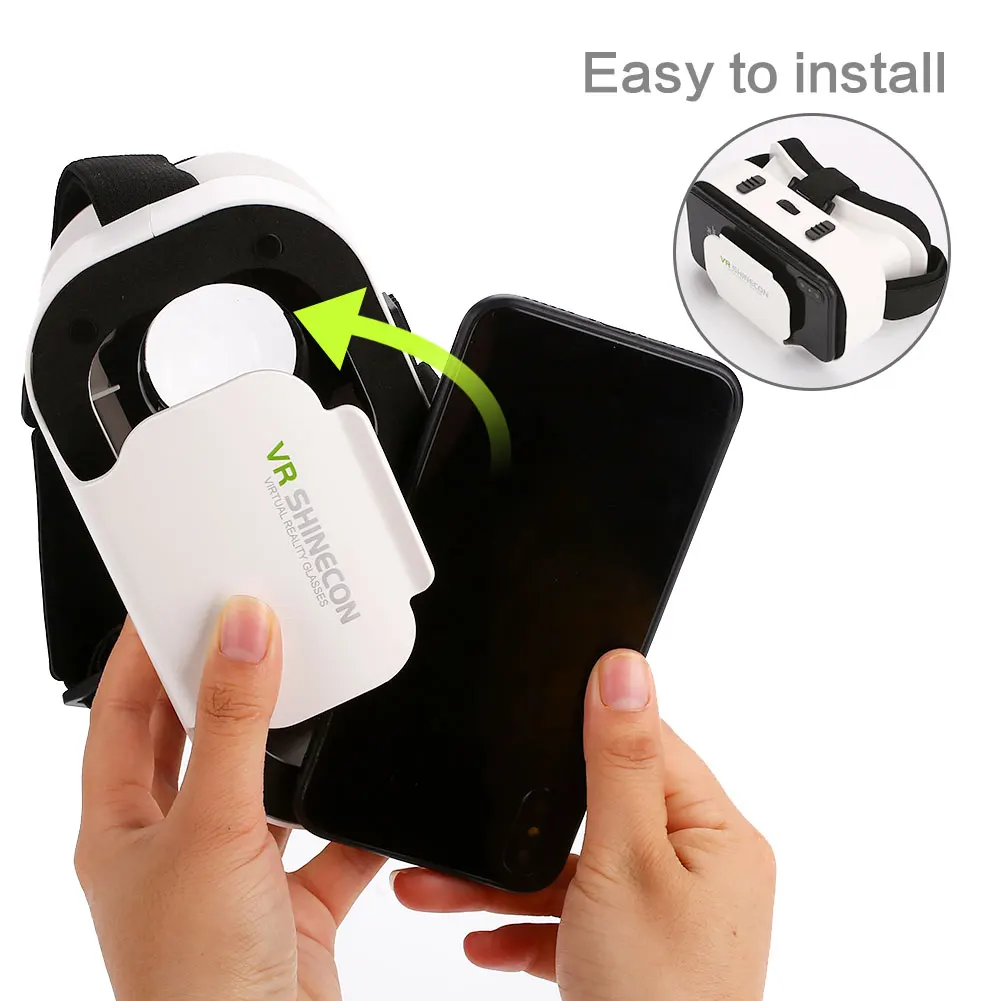 Очки виртуальной реальности с поддержкой 1080P мини 3D очки для домашнего частного