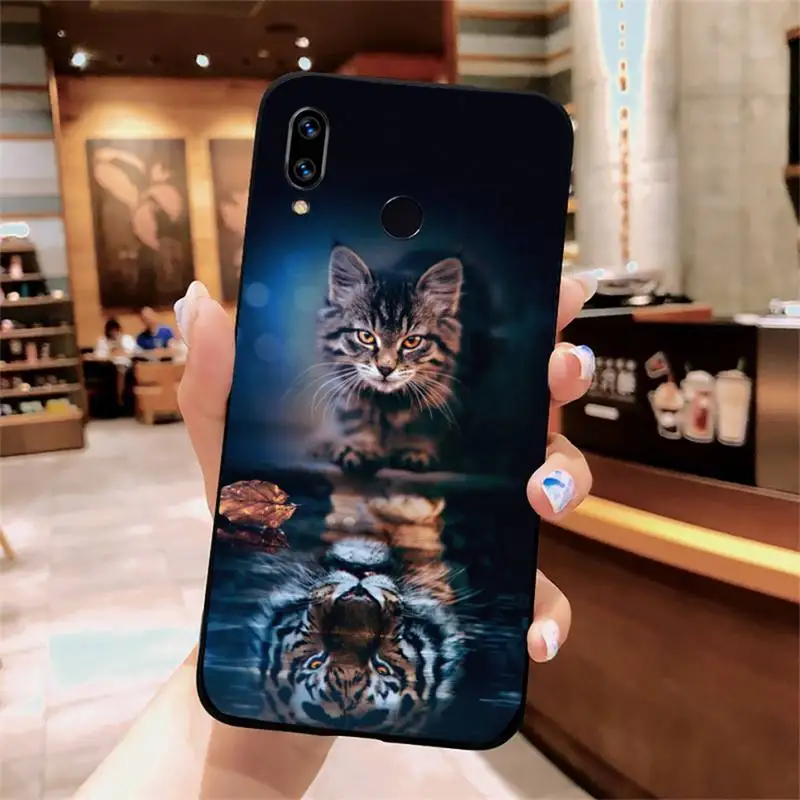 

Cat tiger dog lion animal Phone Case For Xiaomi Redmi note 7 8 9 t k30 max3 9 s 10 pro lite