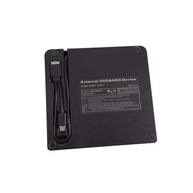Внешний тонкий DVD привод с разъемом USB 3 0 устройство для чтения оптических дисков