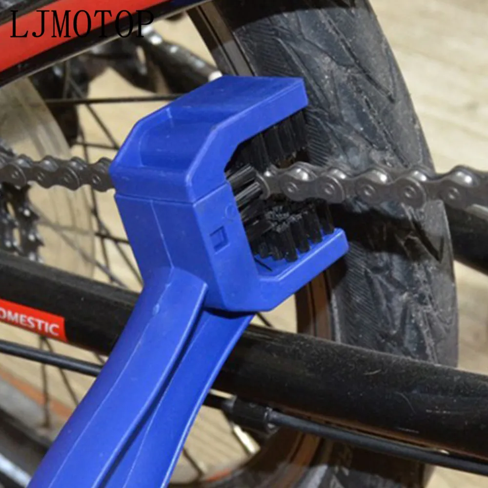

Motorcycle chain brush Cleaner Gear Grunge Outdoor Cleaner Scrubber Tool For Kawasaki Ninja 650R Ninja ER6F Ninja ER6N W800 Z750
