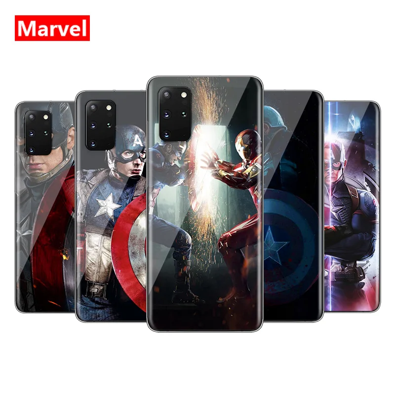 

Marvel Avengers Super Hero Captain America For Samsung Galaxy A01 A11 A21S A31 A51 A71 A91 A12 A32 A42 A52 A72 A02S Phone Case