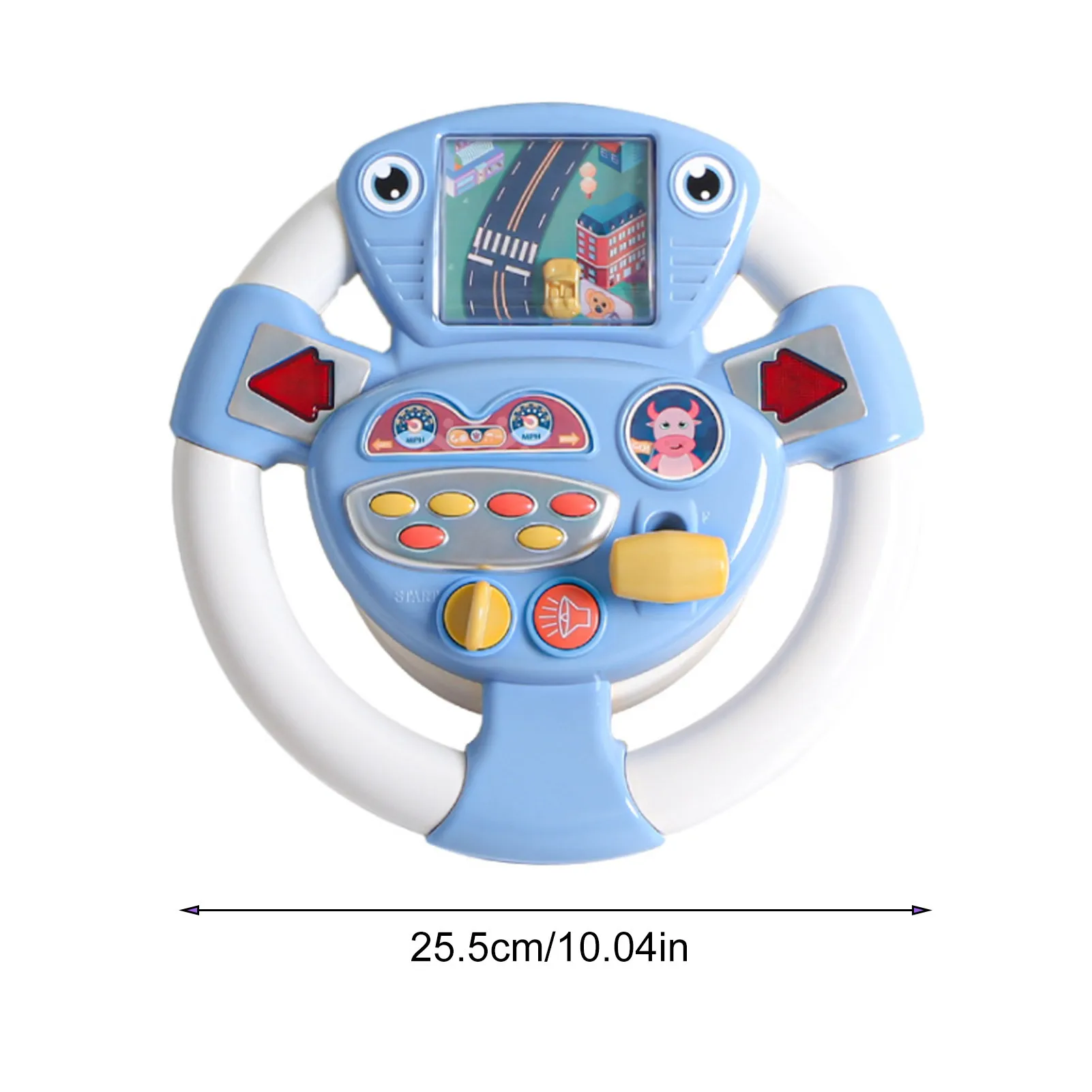 

Mini Simulation Steering Wheel Model Toy Interesting Educational Simulation Driving Game Entertainment Gift For Children Baby