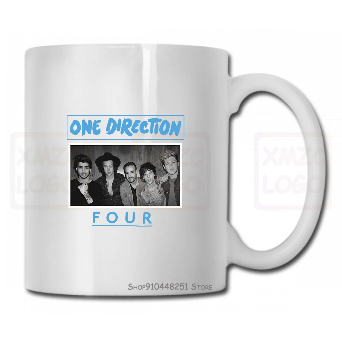 Одна группа направления четыре группы изображение для взрослых черная кружка