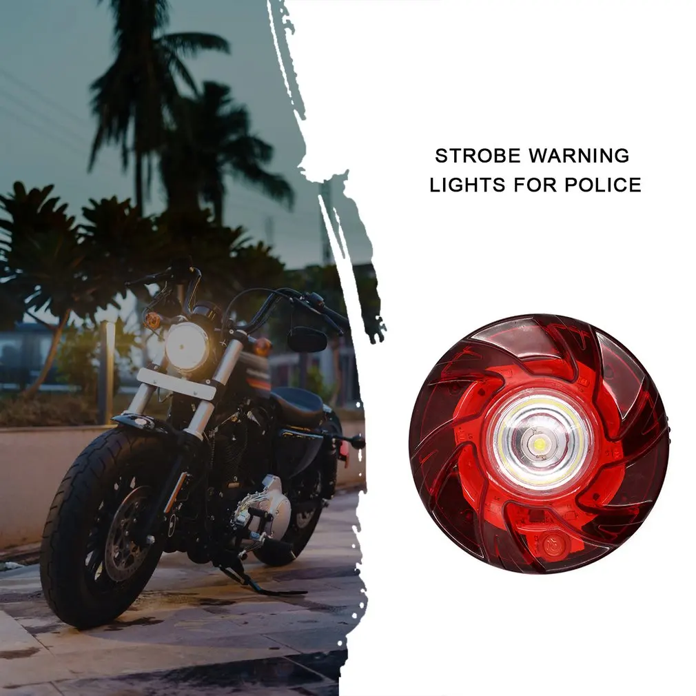 

Car Police Strobe Warning Lights Small LED Safety Warning Signal Ultra-high-brightness Lamp Beads Lights