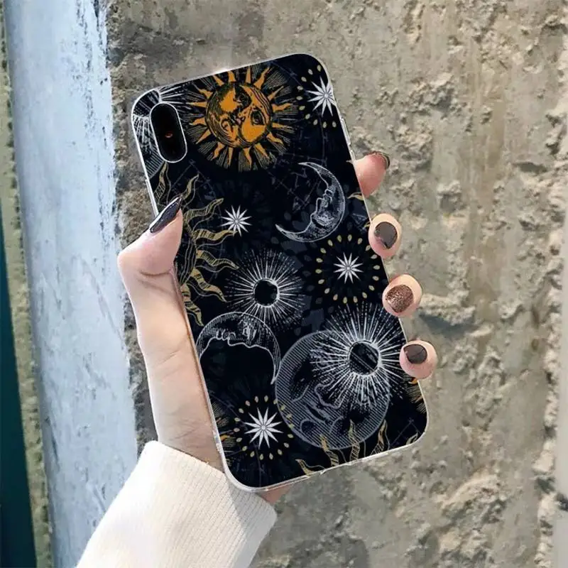 TOPLBPCS ведьмы Луна Таро Mystery Тотем мягкий чехол для телефона iPhone 8 7 6 6S Plus X 5S SE 2020 XR 11
