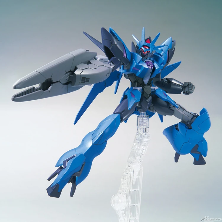 Оригинальная модель BAMDAI Gundam HG 1/144 ALUS EARTHREE GUNDAM Mobile сборная экшн-фигурки | Игрушки и