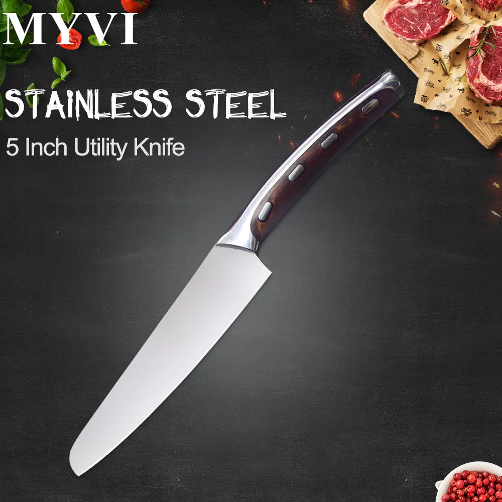 Инструмент для ножей 4cr14 ножи из нержавеющей стали набор кухонных разделочный