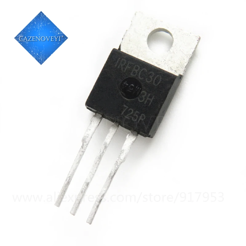 10pcs/lot IRFBC40 BC40 IRFBC30 BC30 TO-220 new original In Stock | Электронные компоненты и принадлежности