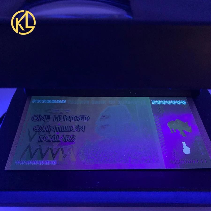 Беговой номер ограниченное количество носорогов сто квинтильона банкнот из