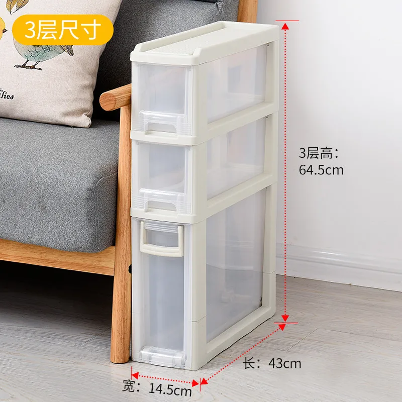 Шкаф для хранения принадлежностей в ванной комнате комнаты Стеллаж четыре слоя