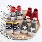 Обувь для маленьких мальчиков, детские носки, обувь, нескользящие носки для пола, обувь для маленьких девочек, мягкая резиновая подошва, детские носки, обувь для малышей, детские ботинки