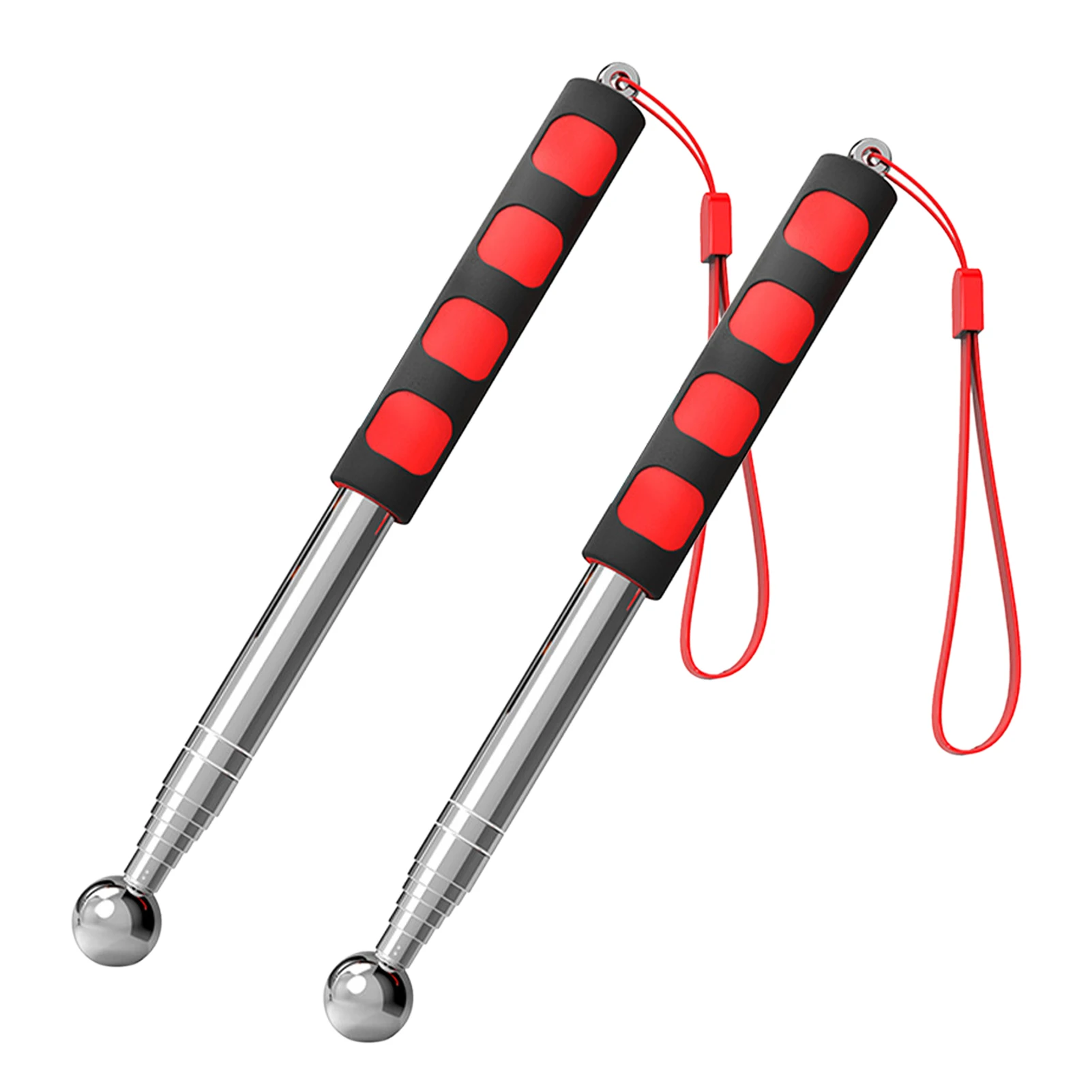 

2pcs/pack Portable Professional With Lanyard Tile Test Tool Construction Easy Grip Empty Drum Home Inspection Telescopic Room