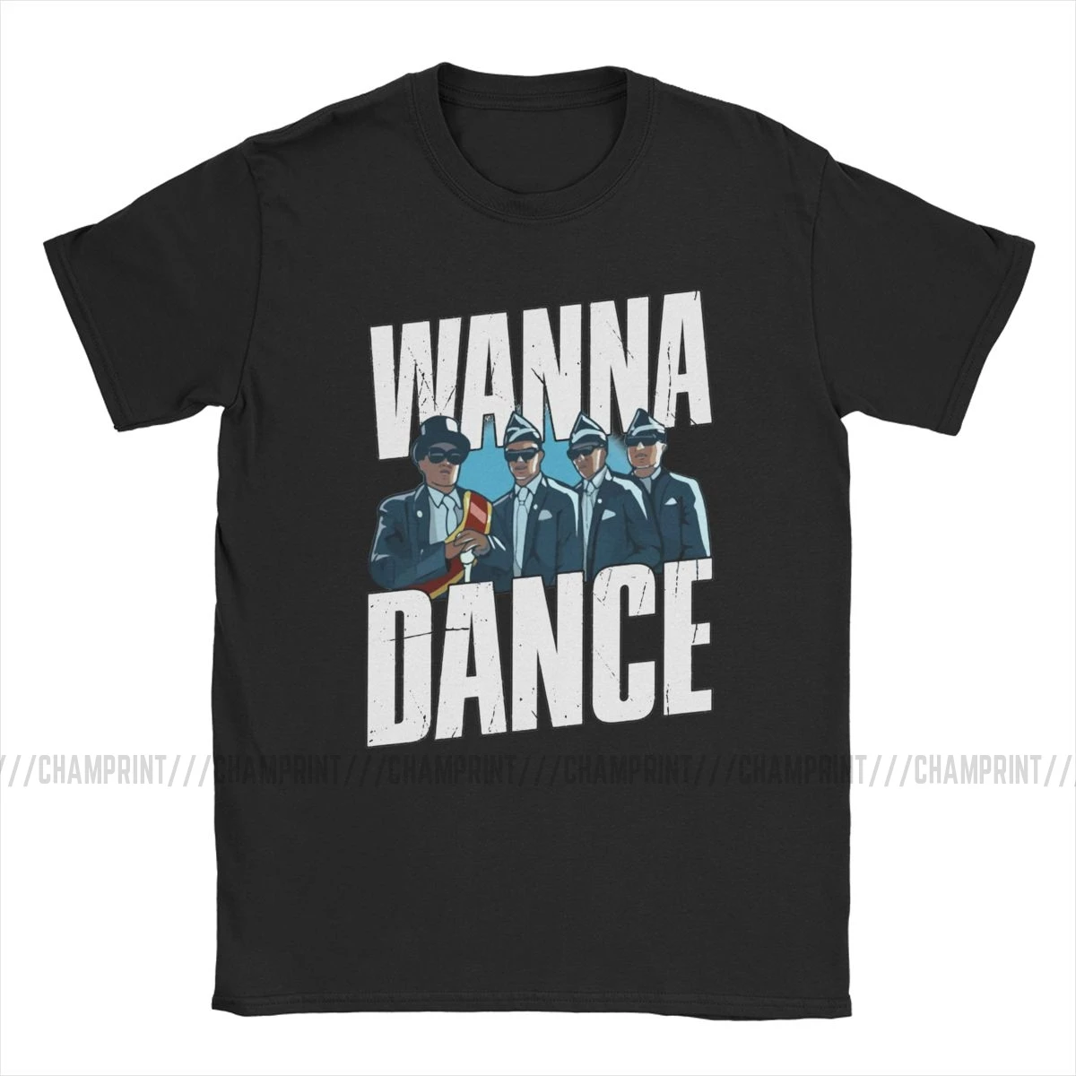Wanna Dance Coffin мужская футболка 2020 веселый Meme Funeral с шкатулкой Pallbearers Новинка футболки