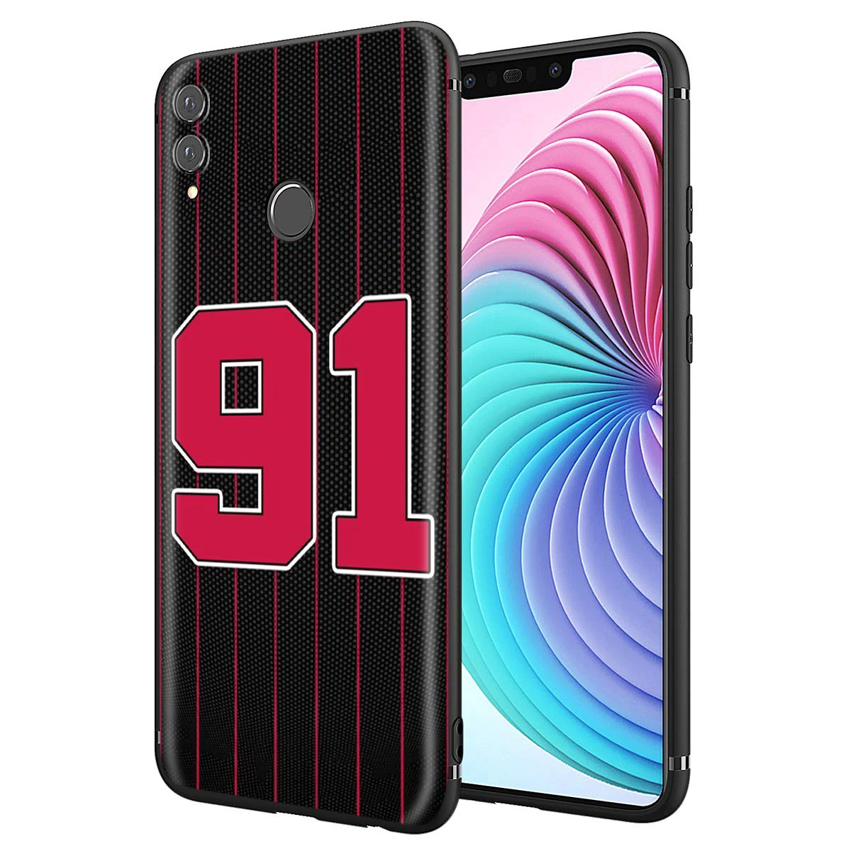 YIMAOC 23 24 со счастливыми числами мягкий чехол для Huawei Honor Nova 6 7 9A 10X Y6P P40 V30 SE Pro Max 4G 5G