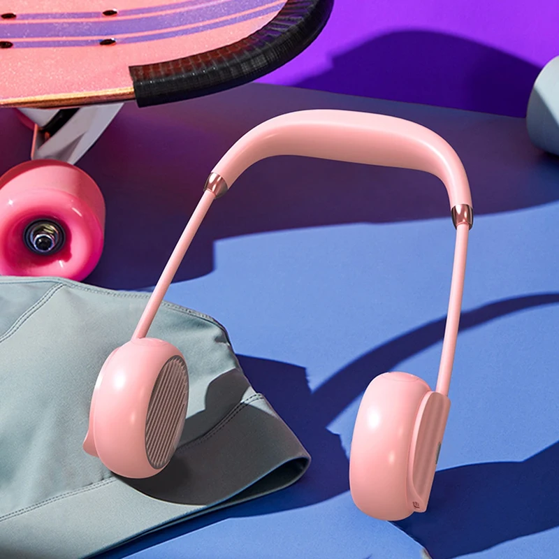 Портативный вентилятор с ремешком на шею для режима свободные руки подвесной USB