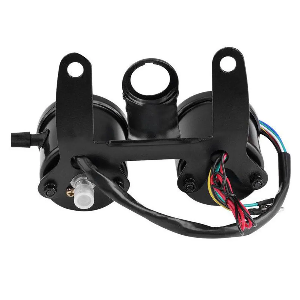 

Universal Motorcycle Odometer 2 in 1 Motorcycle LED Backlight Odometer & Tachometer Speedometer Gauge Tachometer