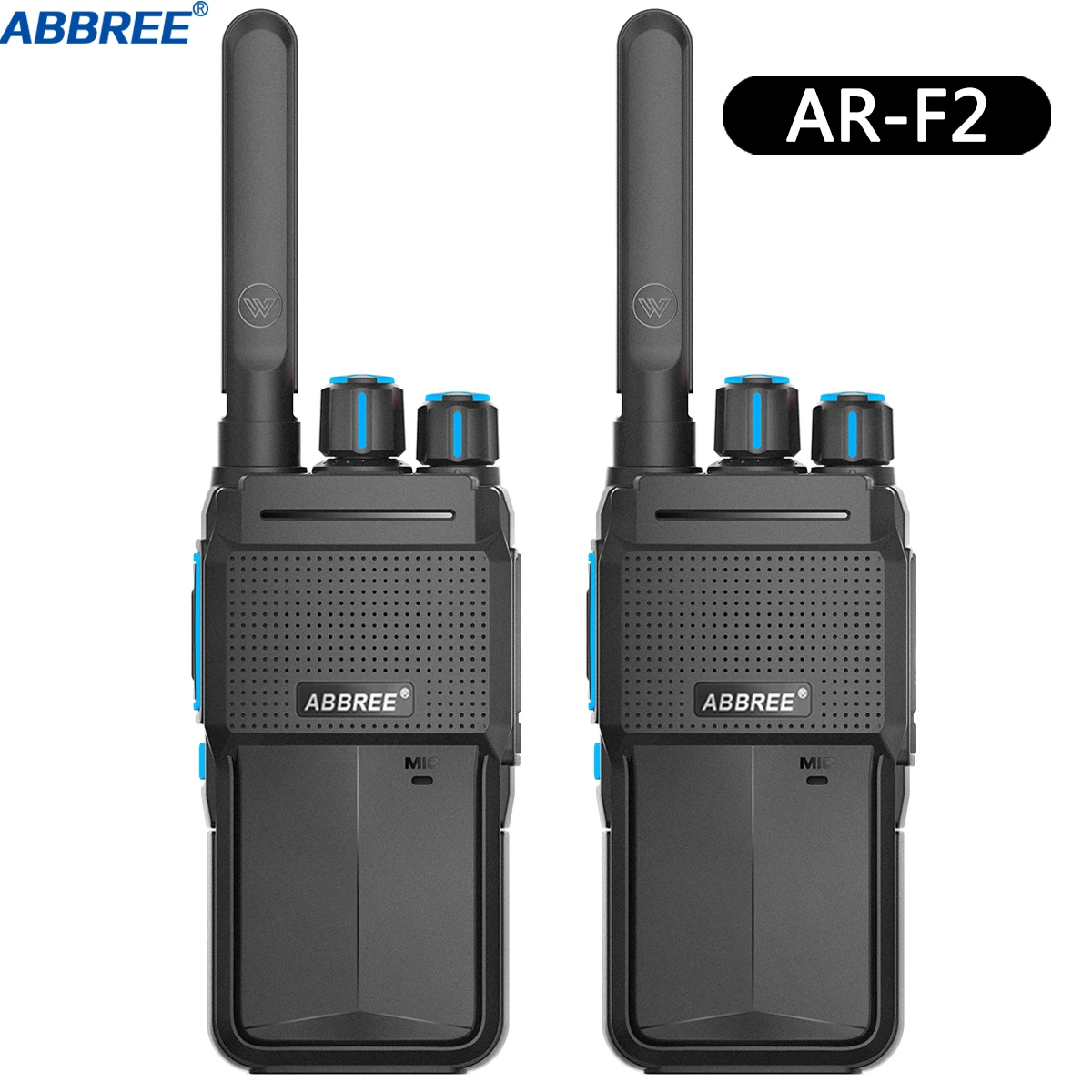 Фото 2 шт. портативная мини рация ABBREE с радиосвязью коммуникатор 400 470 - купить