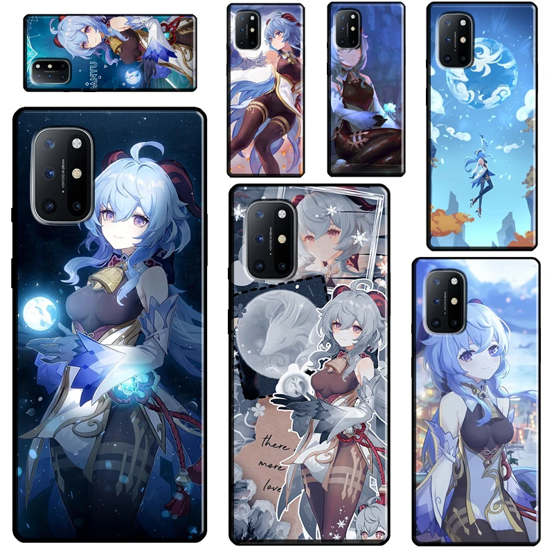 

Чехол Ganyu Genshin Impact для OnePlus 9 10 Pro 8T 9R Nord, чехол для Realme GT Neo 2 Master 8 Pro C3 C21 8i 9i