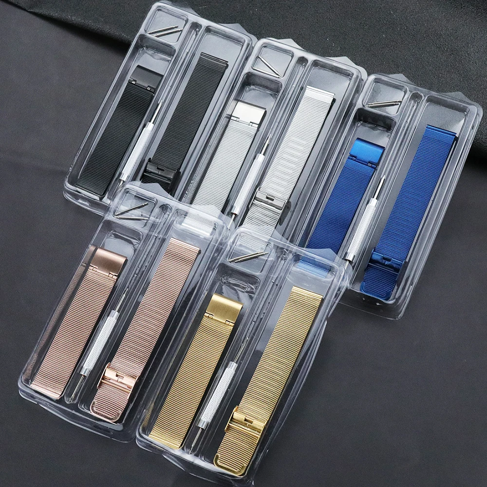 Milanese Watch band 8mm 10mm 12mm 14mm 16mm 18mm 20mm 22mm 24mm Metal Strap for Amazfit GTS 2 Pop Pro 2e 3 GTS2 Mini GTR2 3 3Pro