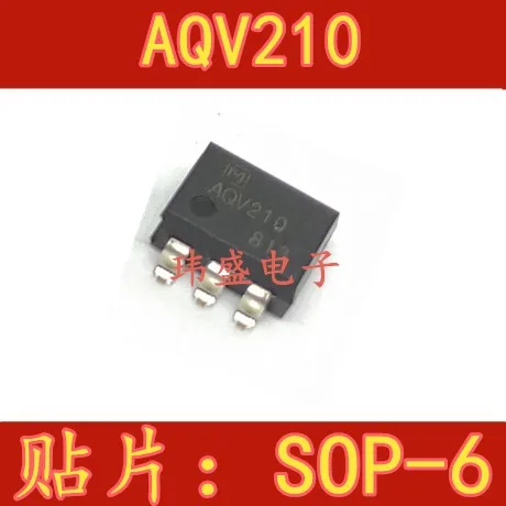 

10 шт. AQV210 SOP-6