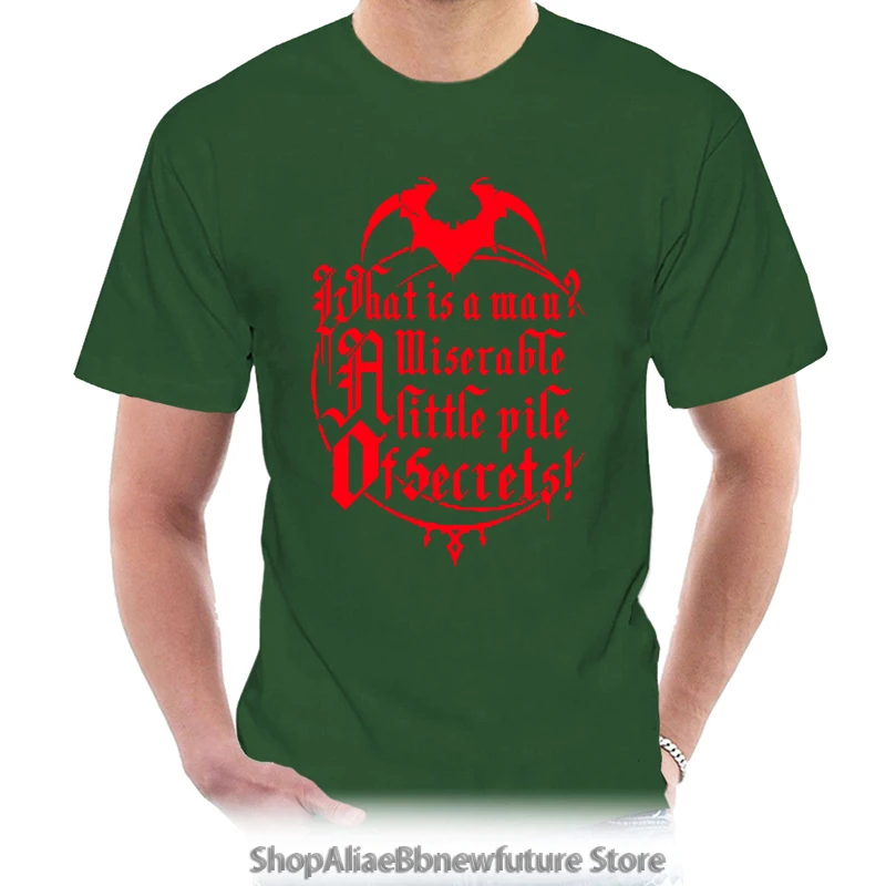 

T Shirt Men tshirt What is a man Castlevania women T-Shirt tees top 3983W