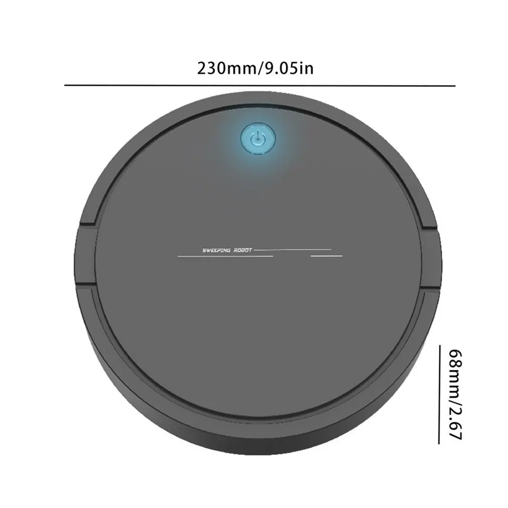 

Smart Robot Vacuum Cleaner USB Rechargeable Automatic Sweeping Mopping Robotic Vacuum Cleaner Machine